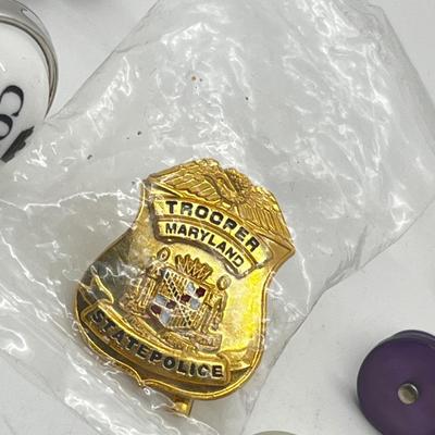 LOT 125: Artisan Cufflinks and Tie Pins Including Swank, Fun "Hot/Cold" Set and More!