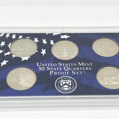 LOT 138: U.S. Mint 2000 State Quarters Proof Set
