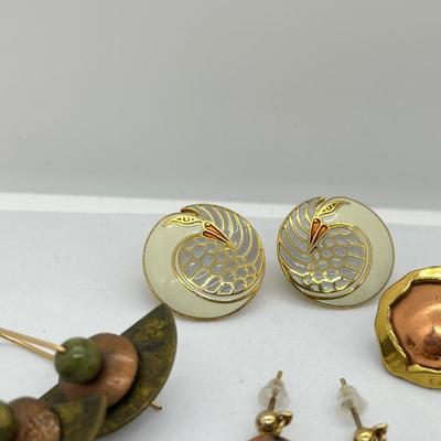 LOT 144: Unique Pierced Earring Collection