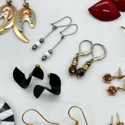 LOT 144: Unique Pierced Earring Collection