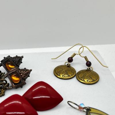 LOT 144: Unique Pierced Earring Collection