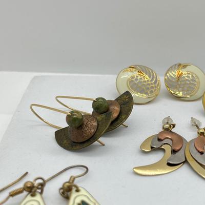 LOT 144: Unique Pierced Earring Collection