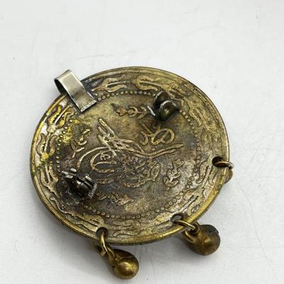 LOT 146: Three Art Glass Pendants, Tiny Jade Pendant, Branch Coral Pendant, Cinnabar Round Pendant and More!