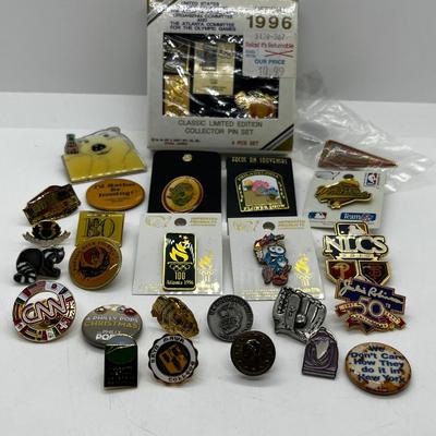 LOT 149: Huge Pin Collection: Sports and More!