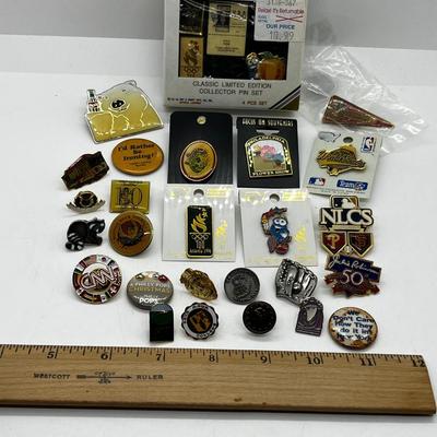 LOT 149: Huge Pin Collection: Sports and More!