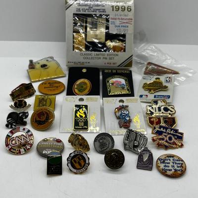 LOT 149: Huge Pin Collection: Sports and More!