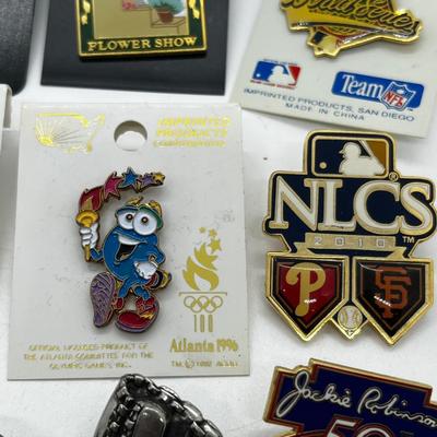 LOT 149: Huge Pin Collection: Sports and More!