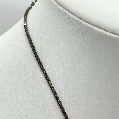 LOT 157: Sterling Silver Star of David Coexist Peace Pendant on 18" 925 Chain - 4.9 GTW