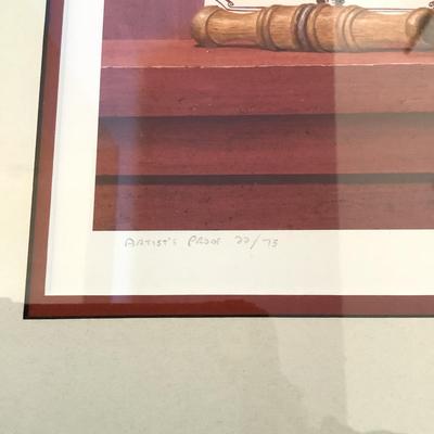L8076 Artist Proof “Simple Tastes” by Joe Seme