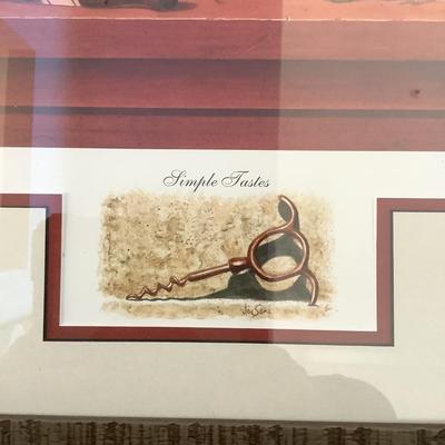 L8076 Artist Proof “Simple Tastes” by Joe Seme