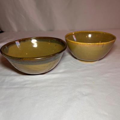 Empty Bowls, Manna & More Brown Pottery Bowls (D-RG)