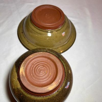 Empty Bowls, Manna & More Brown Pottery Bowls (D-RG)