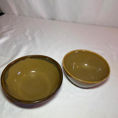 Empty Bowls, Manna & More Brown Pottery Bowls (D-RG)
