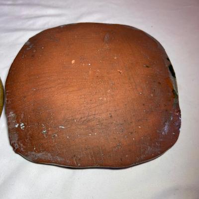 Lustrous Signed Pottery Bowls (D-RG)
