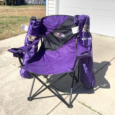 G8080 3 Baltimore Ravens Chairs with Covers