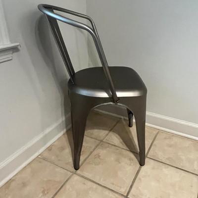 Four Restoration Hardware Metal ‘Marcel’ Armchair's (K-MG)