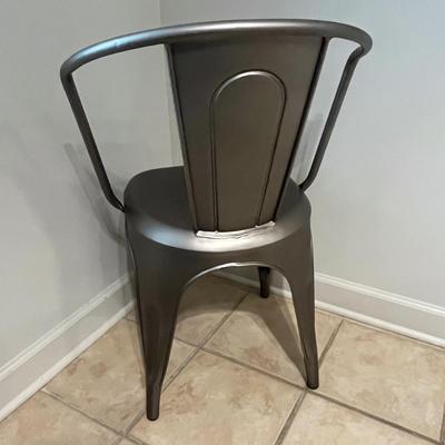 Four Restoration Hardware Metal ‘Marcel’ Armchair's (K-MG)