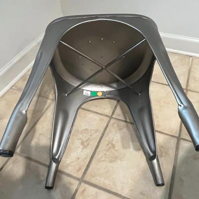 Four Restoration Hardware Metal ‘Marcel’ Armchair's (K-MG)