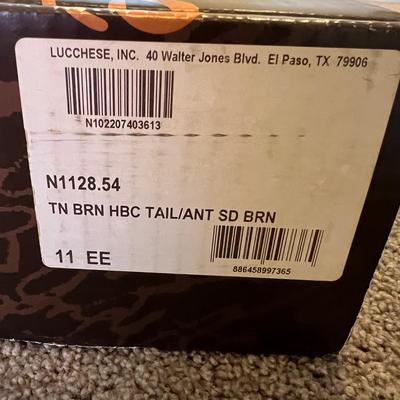 Lucchese Cowboy Boots & Ariat Boots - Women Size 11 (GB1-RG)