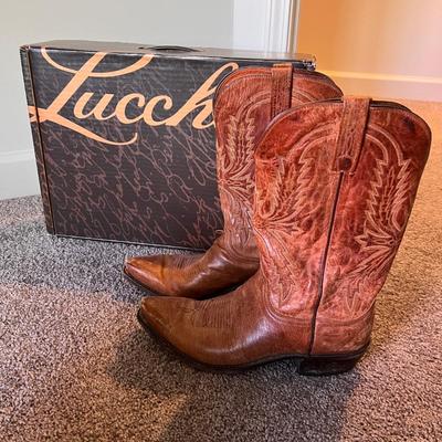 Lucchese Cowboy Boots & Ariat Boots - Women Size 11 (GB1-RG)