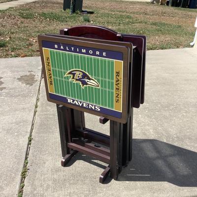 G8081 Baltimore Ravens Themed Dinner Trays