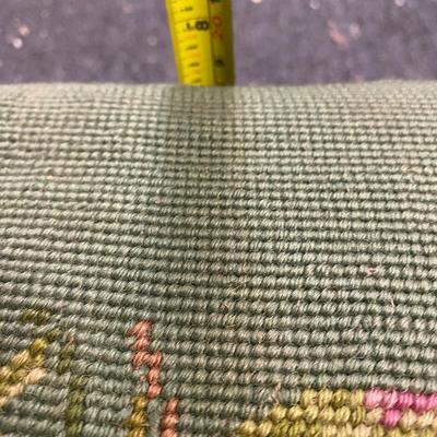 Needlepoint footstool