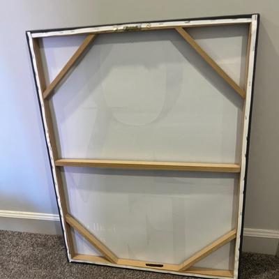 Love Framed Canvas & Peace Wall Art (PB-MG)
