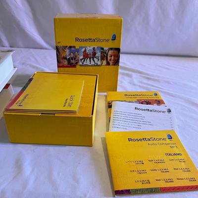 Rosetta Stone Italian Plus Tourist & Historical Books on Rome (HC-RG)