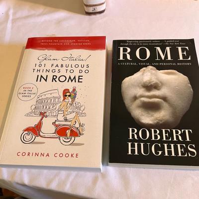 Rosetta Stone Italian Plus Tourist & Historical Books on Rome (HC-RG)