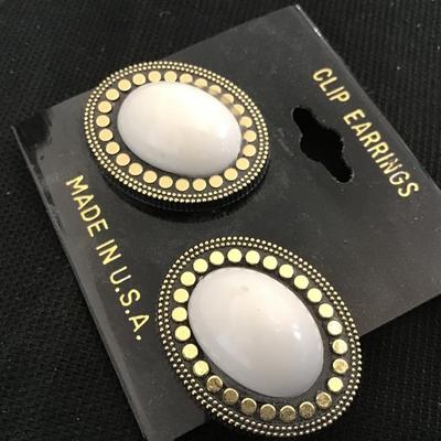 Vintage Earrings on Card