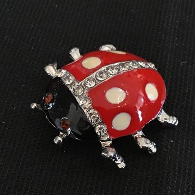 Lady Bug Brooch