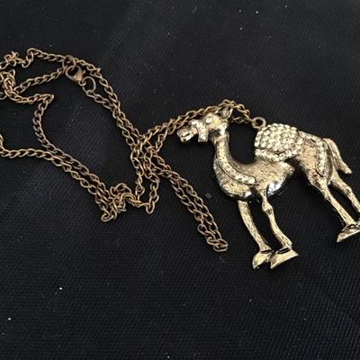 Camel Fashion Necklace