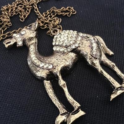 Camel Fashion Necklace