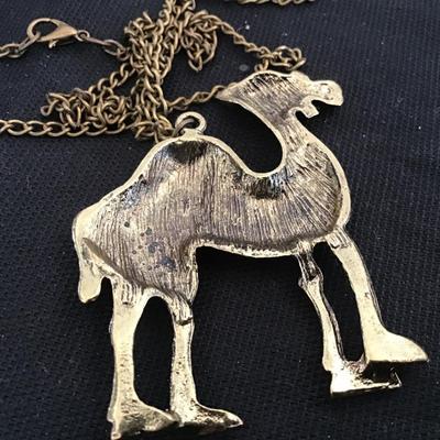 Camel Fashion Necklace