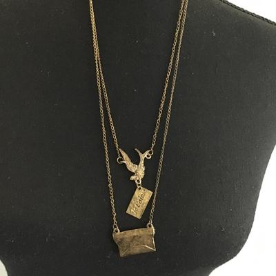 Double Strand Costume Necklace