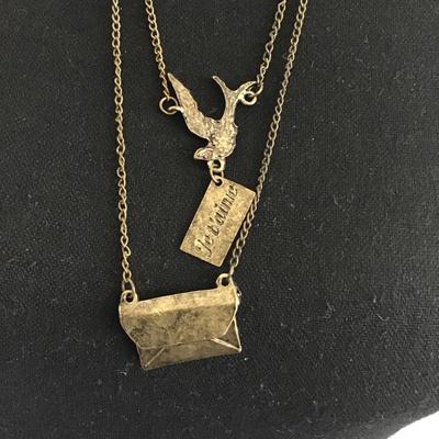 Double Strand Costume Necklace