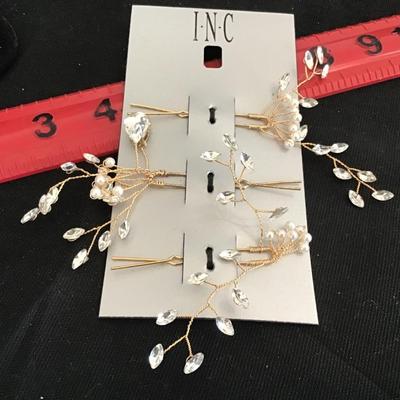 Crystal Bridal Barrettes