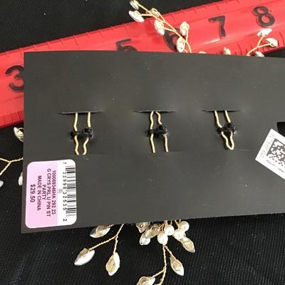 Crystal Bridal Barrettes