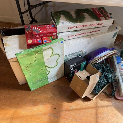 Holiday &nautical decor lot