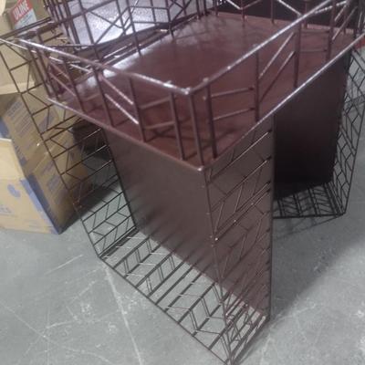 Set of Various Sized Decorative Heavy Wire Baskets