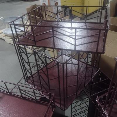 Set of Various Sized Decorative Heavy Wire Baskets