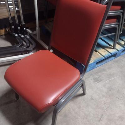 Set of 10 Bertolini Commercial Stack Chairs