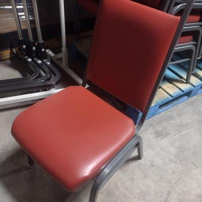 Set of 10 Bertolini Commercial Stack Chairs