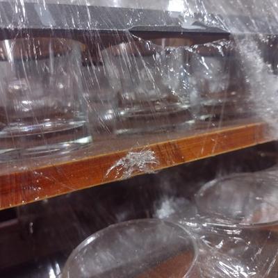 Collection of Barware including Sampler Flights, Trays, and Mats