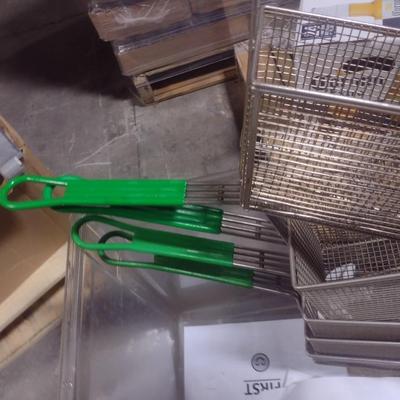 Set of Four Commercial Fryer Baskets