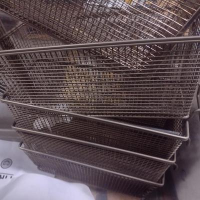 Set of Four Commercial Fryer Baskets