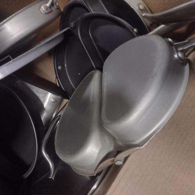Collection of Commercial Kitchen Omelet Pans