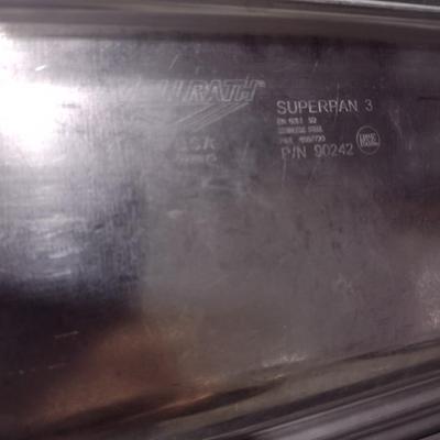 Set of 6 NSF Commercial Stainless Warming Pans 10"x12"