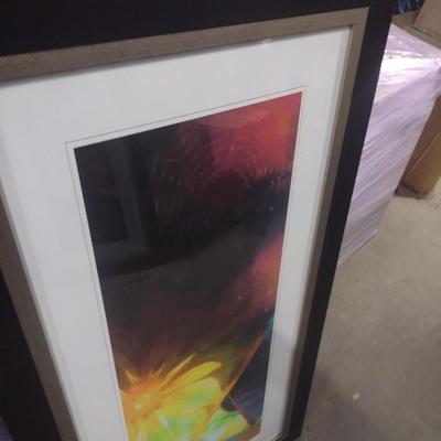 Set of Four Abstract Framed Art Prints