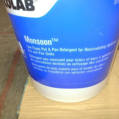 Ecolab Monsoon Pot and Pan Detergent 5 Gallon New